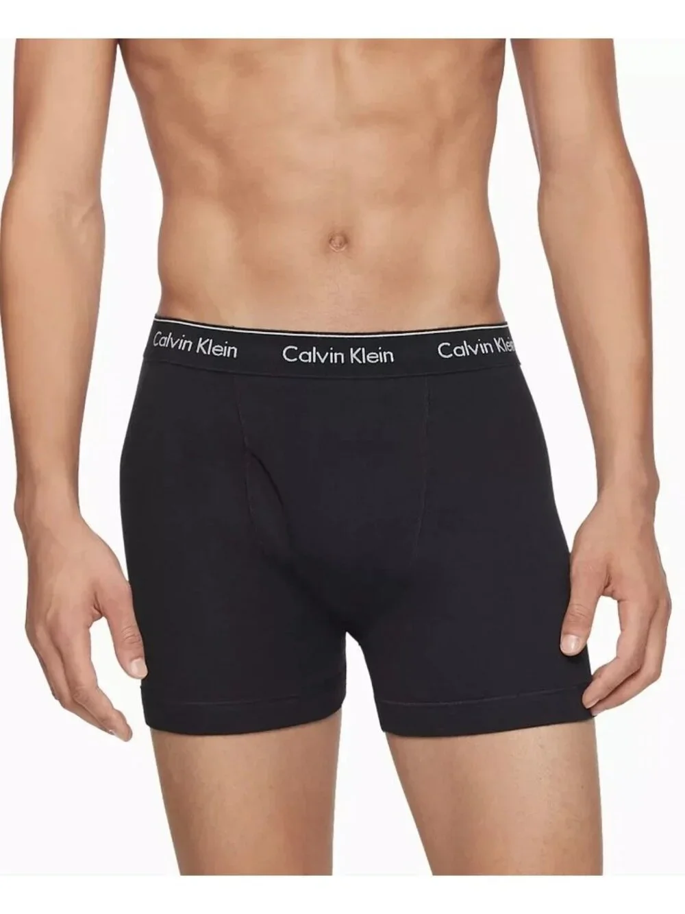 NWT Calvin Klein Men's M 3 Pack Microfiber Boxer Briefs Wicking multicolor